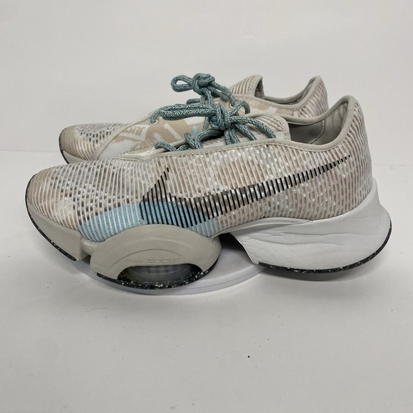 Nike Shoes Women Size 8 Air Zoom Superrep 2 White Blue Running Training 3907 - Picture 9 of 16